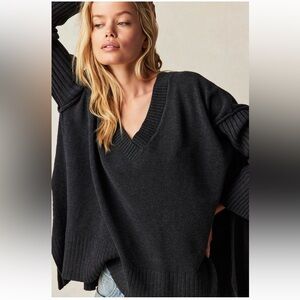 Free People Orion A Line Tunic Sweater